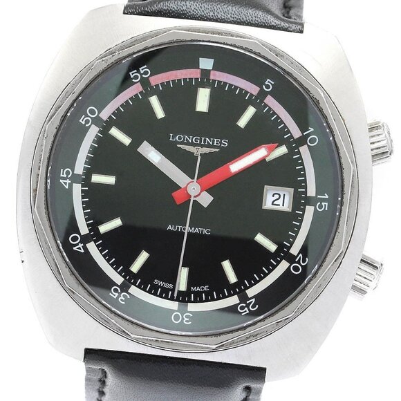 LONGINES Heritage diver L2.795.4 Date black Dial Automatic Men's Watch_891529